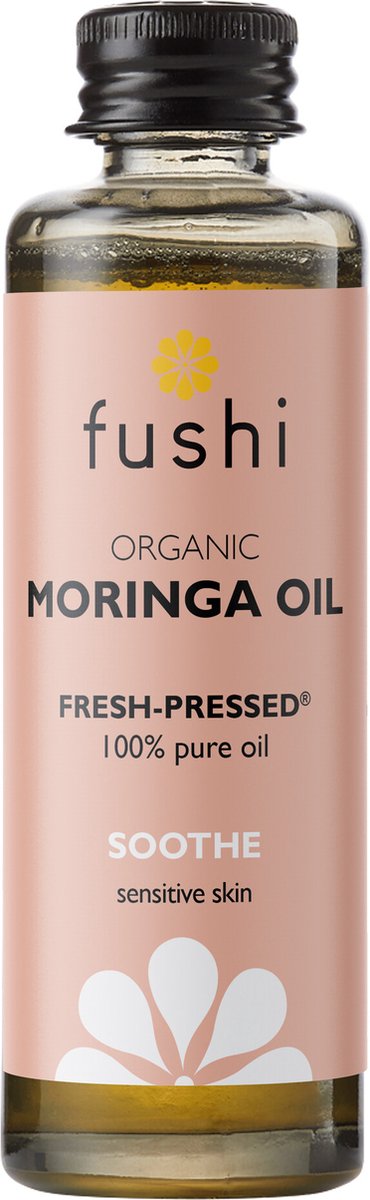 Fushi Weelbeing Moringa Oil | Biologsich & Koudgeperst | Voor een onrustige of droge huid | 50ml