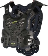 Alpinestars A-1 Roost Guard Moto Enduro Cross BMX Valbescherming - Zwart Grijs - M/L