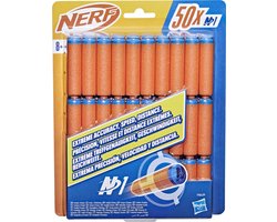 NERF N Series N1 Refill pack - met 50 Officiële Nerf N1 Darts - Nerf N1 Pijltjes