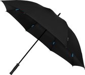 Bol.com Falcone Golfparaplu - Windproof - Ø 130 cm - Gemaakt van Gerecycled Materiaal - Zwart aanbieding