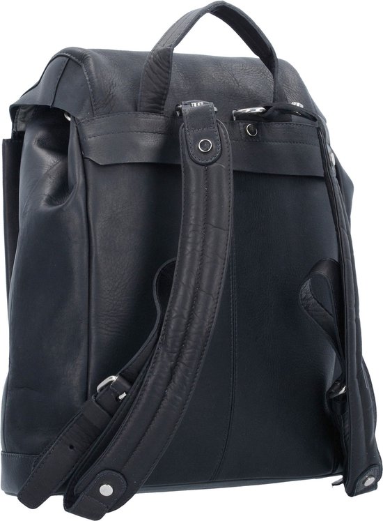 HAROLD'S Cuir Sac à dos de loisirs Sac à dos Campo Backpack Black Noir