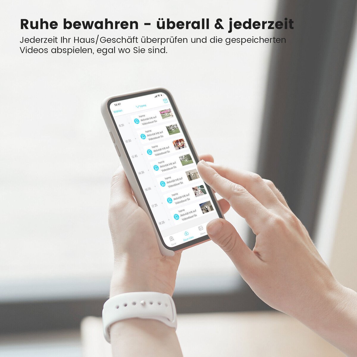 ieGeek 4G Cellular Beveiligingscamera Buiten 2K, PTZ LTE Bewakingscamera Buiten Draadloos Zonder WIFI, IP Security Camera Buiten Solar 15000mAh Batterij Oplaadbare, Zonnepaneel, PIR Detectie, zwart – foto 6