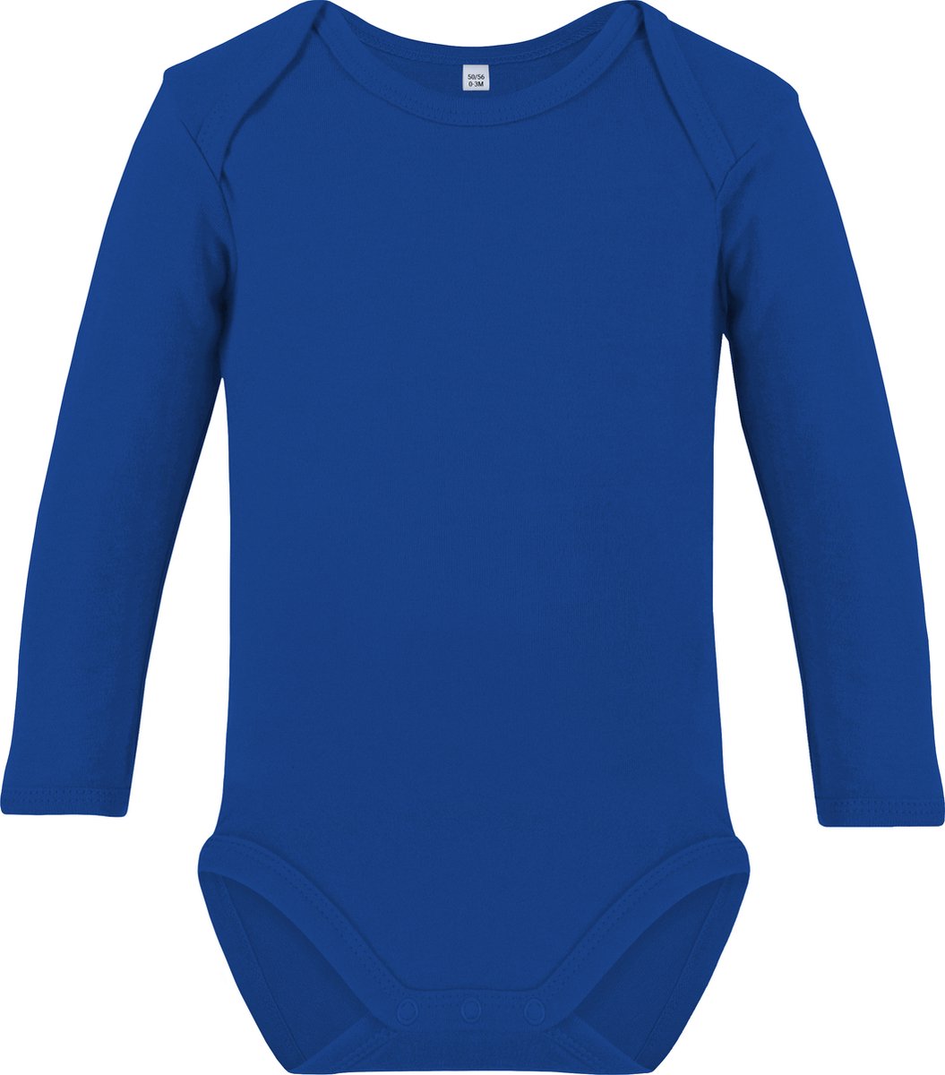Romper met lange mouwen - Royal Blue - Maat 50/56 - Link Kids Wear