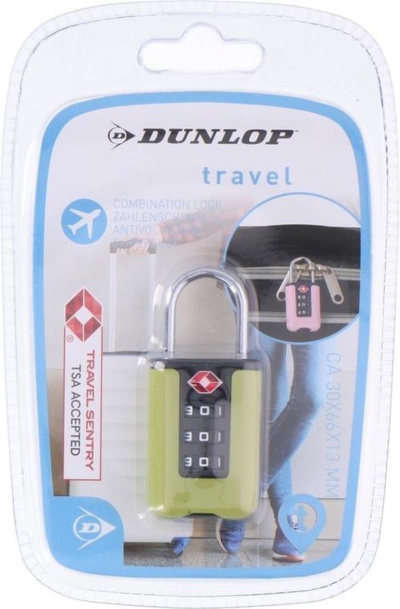2x Reistassen/koffers bagageslot met TSA cijferslot groen - Handbagage sloten