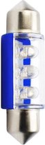 PLANET LINE Set van 2 LED-lampen - Shuttle C5W - 12 V - 0,40 W - 36 mm - Blauw