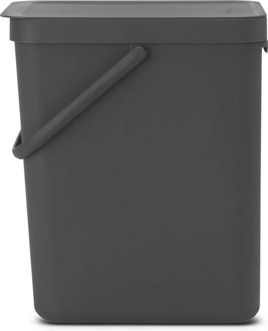 Brabantia Sort & Go poubelle 25 litres - Dark Grey