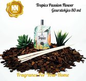 N&N Wonen Tropics Passion Flower Geurstokjes - 80 ml