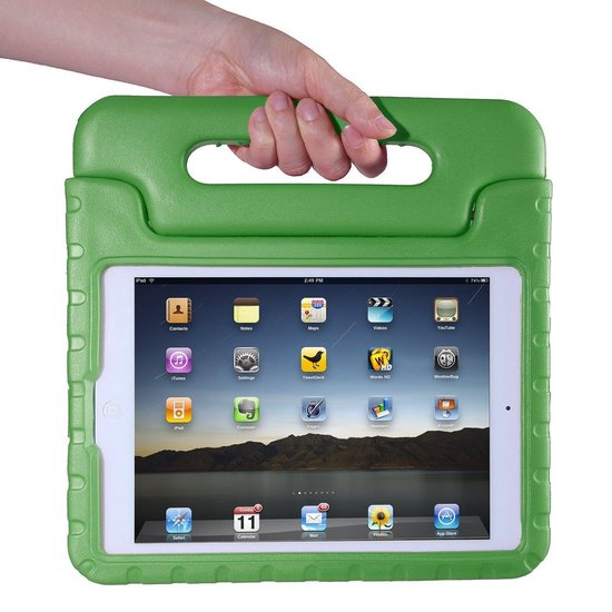 Coque enfant iPad 10.2 (2019) verte
