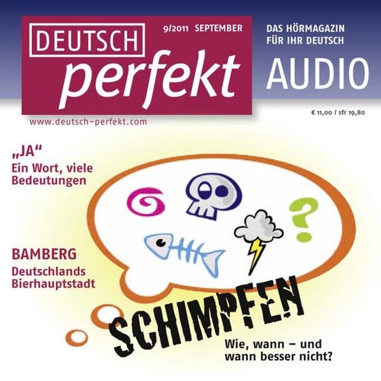 Deutsch lernen Audio - Schimpfen - cover