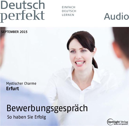 Deutsch lernen Audio - Bewerbungsgespräch - cover