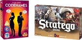 Spelvoordeelset Codenames - Gezelschapsspel & Stratego Original - Bordspel