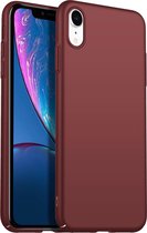 Back Case Cover iPhone Xr Hoesje Burgundy