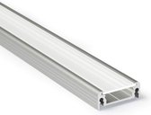 LED profiel voor Philips HUE | 5 meter | aluminium LED profiel | Opaal cover | Inclusief 10 montageklemmen | Inclusief 2 eindkappen | Direct te gebruiken