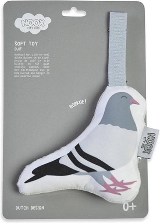 Peluche Pigeon - Peluche bébé - Avec bip