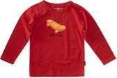 Little Label Meisjes raglan shirt - rood - Maat 92