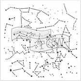 Hobbysjabloon - Template 6x6" 15x15cm constellations