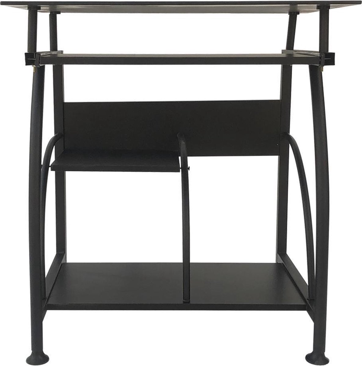 VDD VDD Laptop Bureau Tafel Zwart - afbeelding 5