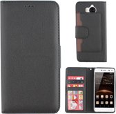 Wallet Case PU voor Huawei Y5 2017 / Y6 2017 in Zwart