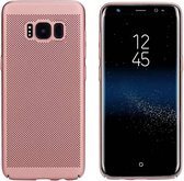 Hoes Mesh Holes voor Samsung S8 Plus/S8 Duos Plus Rosé Goud