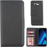 Wallet Case PU voor Samsung A5 2017 Zwart