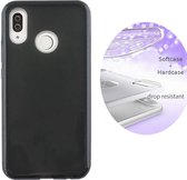 BackCover Layer TPU + PC Huawei P Smart Plus Zwart