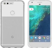 Hoesje CoolSkin3T TPU Case voor de Google Pixel Transparant Wit
