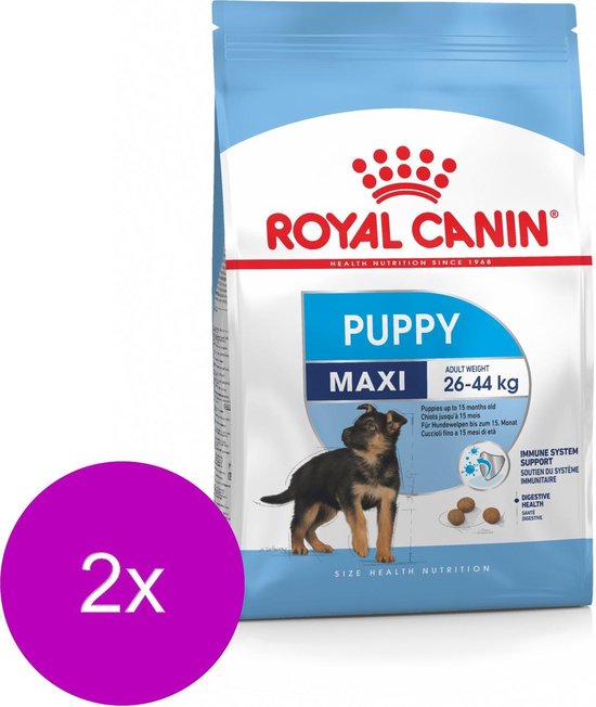 ~ kant Voorlopige naam Geologie Royal Canin Shn Maxi Puppy - Hondenvoer - 2 x 4 kg | bol.com