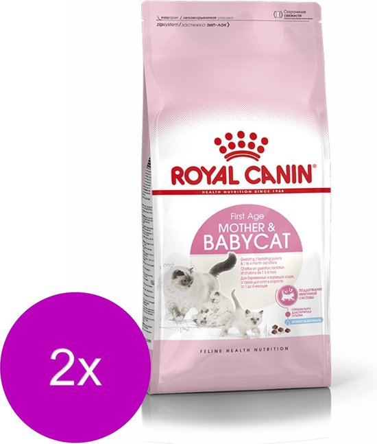 Royal Canin Fhn Mother & Babycat - Kattenvoer - 2 x 4 kg