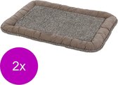 Adori Benchmat Manchester Bruin - Hondenbenchkussen - 2 x Xlarge
