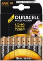Duracell AAA Plus Power - 16 pièces