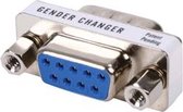 Valueline GCM-9M9F cable gender changer 9-pin D-Sub (M) 9-pin D-Sub (F) Argent