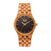 GreenTime City Basic Milos - Houten horloge voor mannen / vrouwen