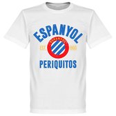 Espanyol Established T-Shirt - Wit - XL