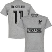 Liverpool Salah Team T-Shirt - Grijs - XXXL