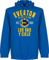 Everton de Chile Established Hoodie - Blauw - XXL