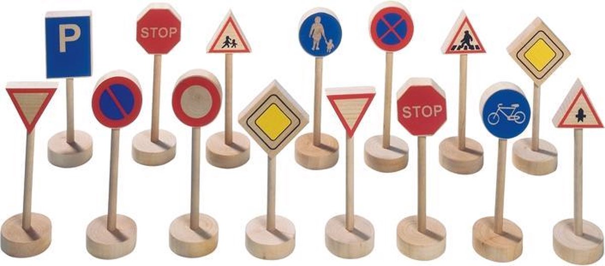 Panneaux de signalisation miniatures (jouet enfant) 