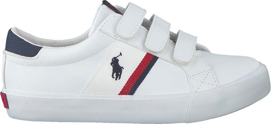 Polo Ralph Lauren Jongens Lage sneakers Gaffney Ez - Wit - Maat 34 | bol.com