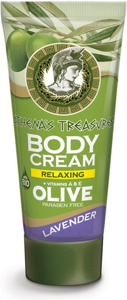 Goedkoopste Pharmaid Athenas Treasures Body Cream Bio Olive Lavendel 60ml | Relax | Huidverzorging