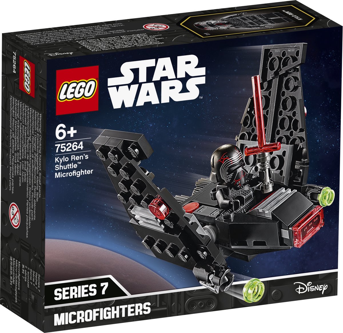 LEGO Star Wars Kylo Rens Shuttle Microfighter - 75264