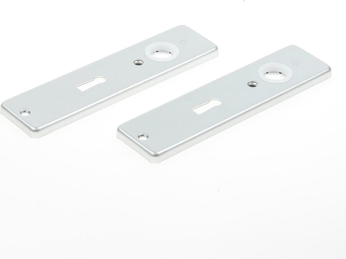 Hoppe Kortschild, aluminium202kp sl56 zilver