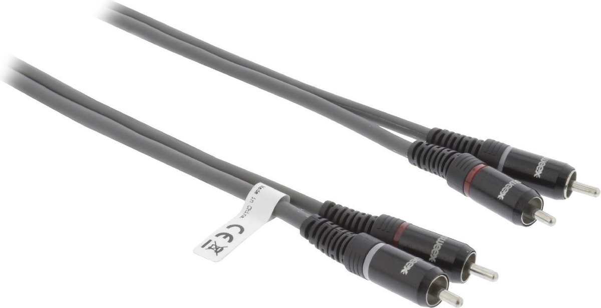 Sweex Tulp stereo audio kabel - 3 meter