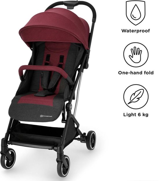 Kinderkraft SIESTA Parapluwagen tot 22 kg - Lichtgewicht en Compacte Kinderkraft SIESTA Parapluwagen tot 22 kg - Lichtgewicht en Compacte