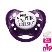 Babygoodies Fopspeen 'Mijn peter is de coolste'