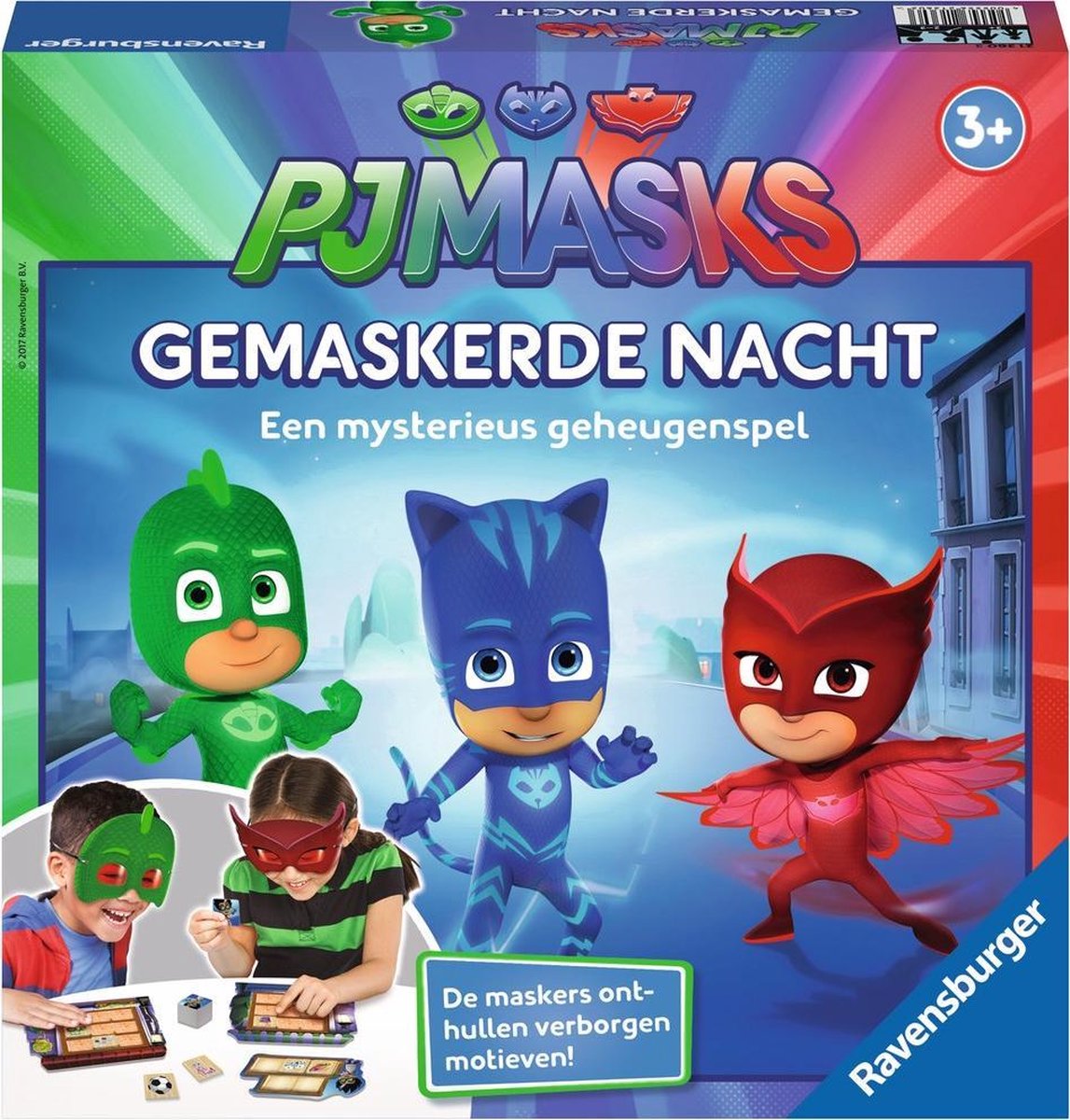 Ravensburger PJ Masks gemaskerde nacht - bordspel | Games | bol.com
