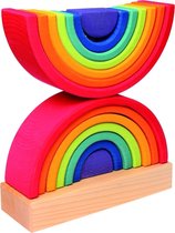 Grimm's Rainbow Stacking Tower  11200