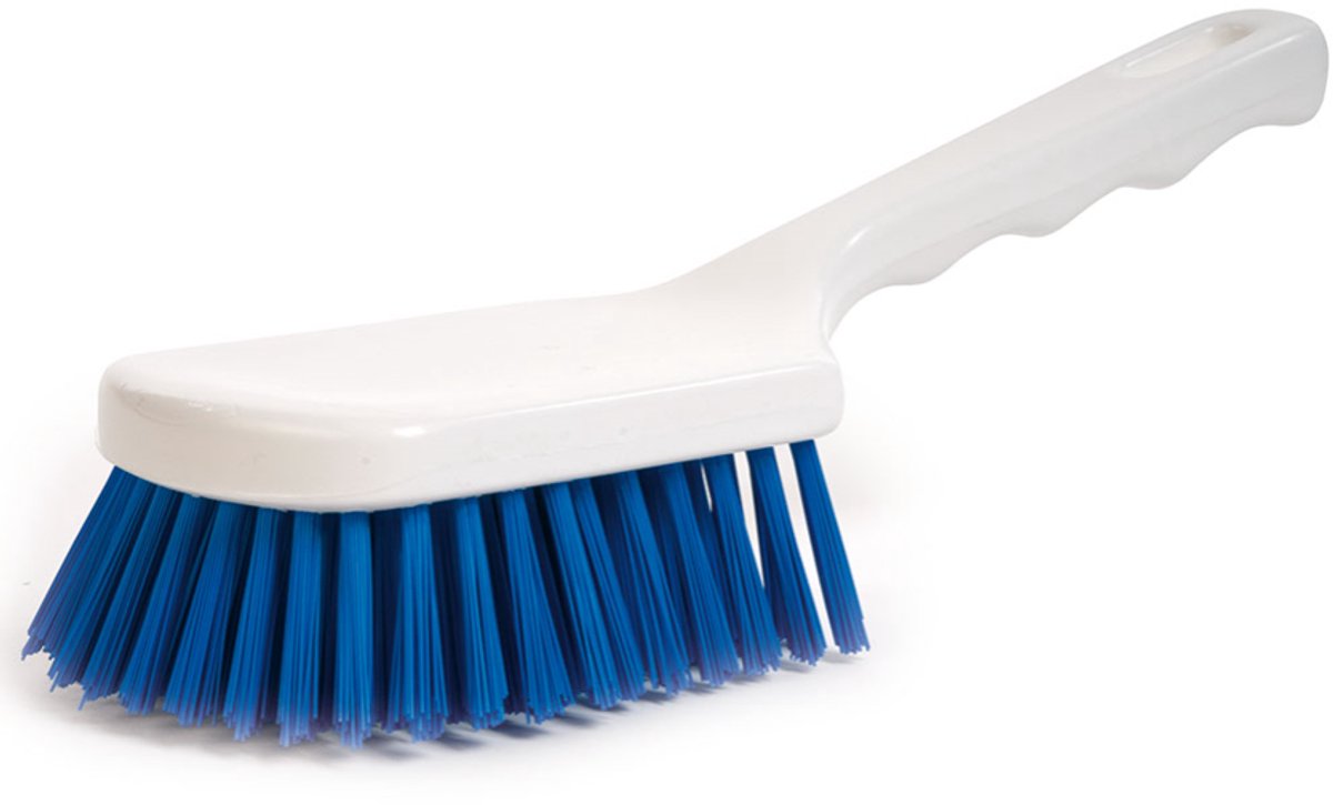 Hygiëne handborstel 23cm / Blauw