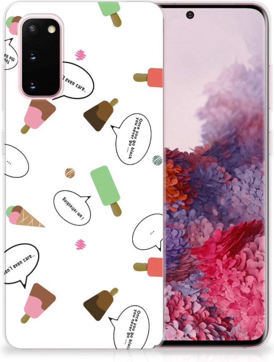 Samsung Galaxy S20 Siliconen Case IJsjes