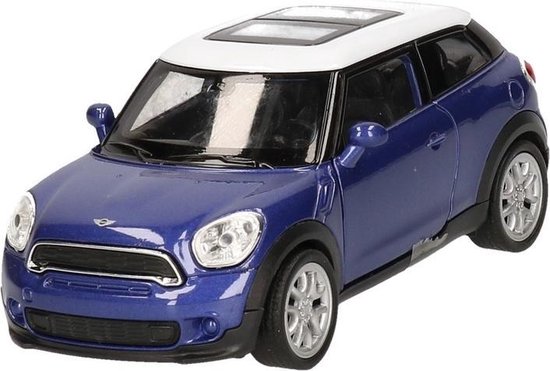 routine rib Auto Modelauto Mini Cooper S Paceman blauw 11 cm - speelgoed auto schaalmodel |  bol.com