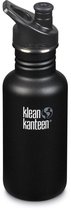 Klean Kanteen Classic Drinkfles Sport Cap - Shale Black - 532 ml