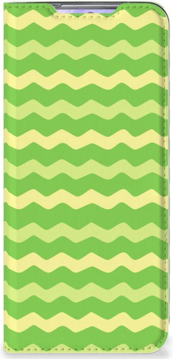 Samsung Galaxy S20 Hoesje met Magneet Waves Green